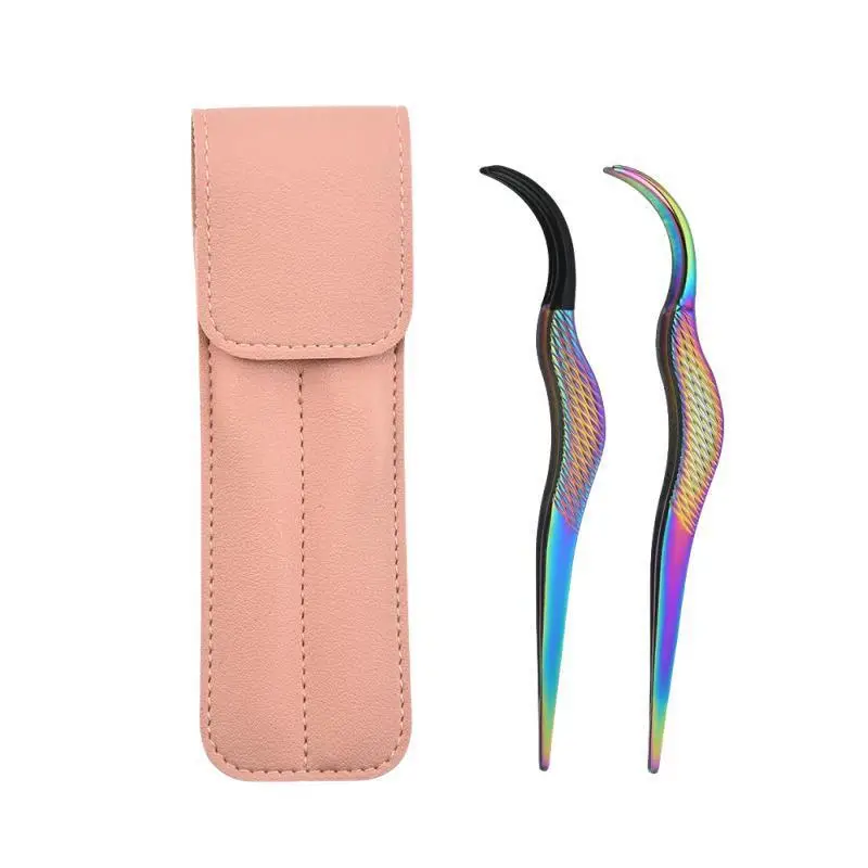 Gold False Eyelash Applicator Tweezers - Image 13