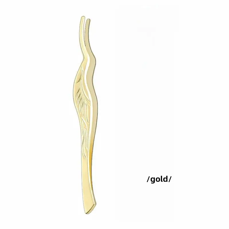 Gold False Eyelash Applicator Tweezers - Image 18