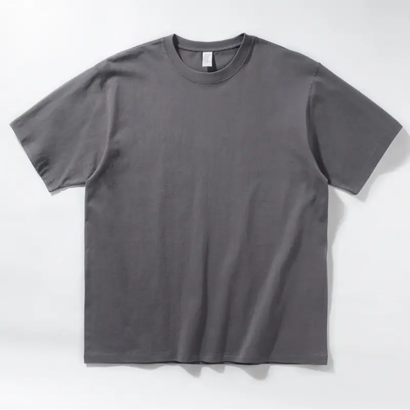 250g Unisex Brushed T-Shirt Round Neck Mint - Image 12