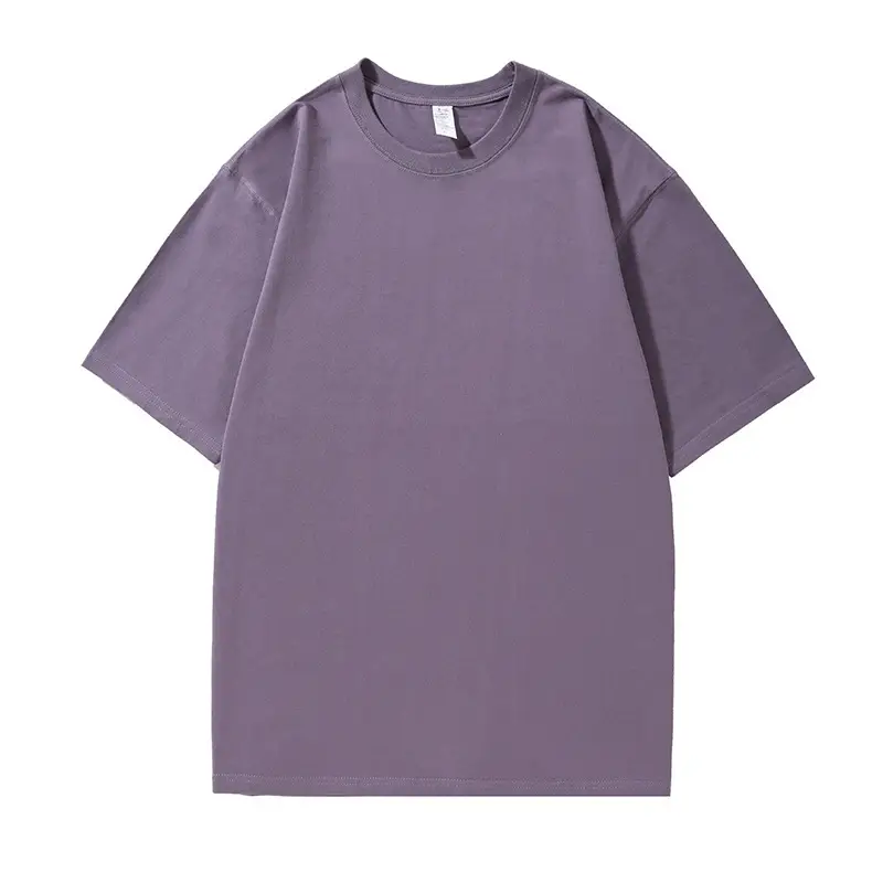 250g Unisex Brushed T-Shirt Round Neck Mint - Image 27