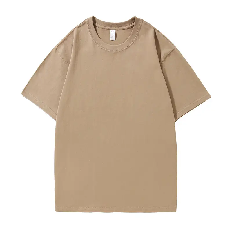 250g Unisex Brushed T-Shirt Round Neck Mint - Image 28