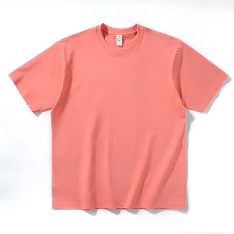 250g Unisex Brushed T-Shirt Round Neck Mint - Image 7
