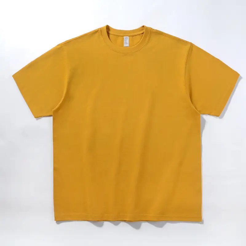 250g Unisex Brushed T-Shirt Round Neck Mint - Image 8