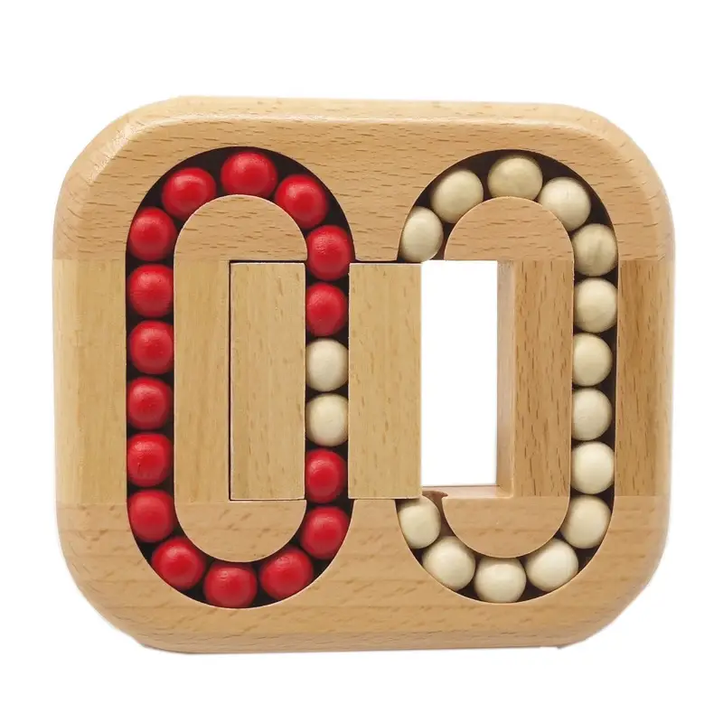 Wooden Brain Lock Toy for Kids & Adults Anti-Alzheimer's Decompression - Image 4