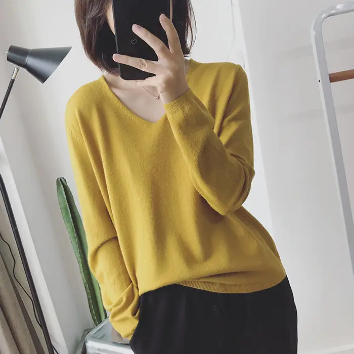 Plus Size Blue Knit Sweater for Women 2020 Winter — feature 20
