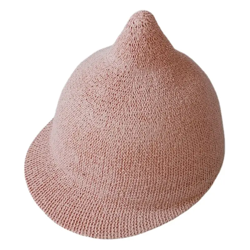 Yipang Baby Sun Hat Grey Knitted Spring Fall