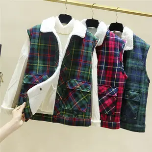 Women White Dope Raincoat Plaid Fake Hem Skirt Set — feature 45