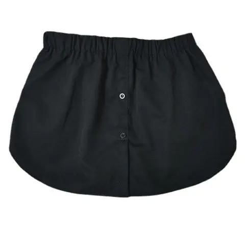 Women White Dope Raincoat Plaid Fake Hem Skirt Set - Image 5