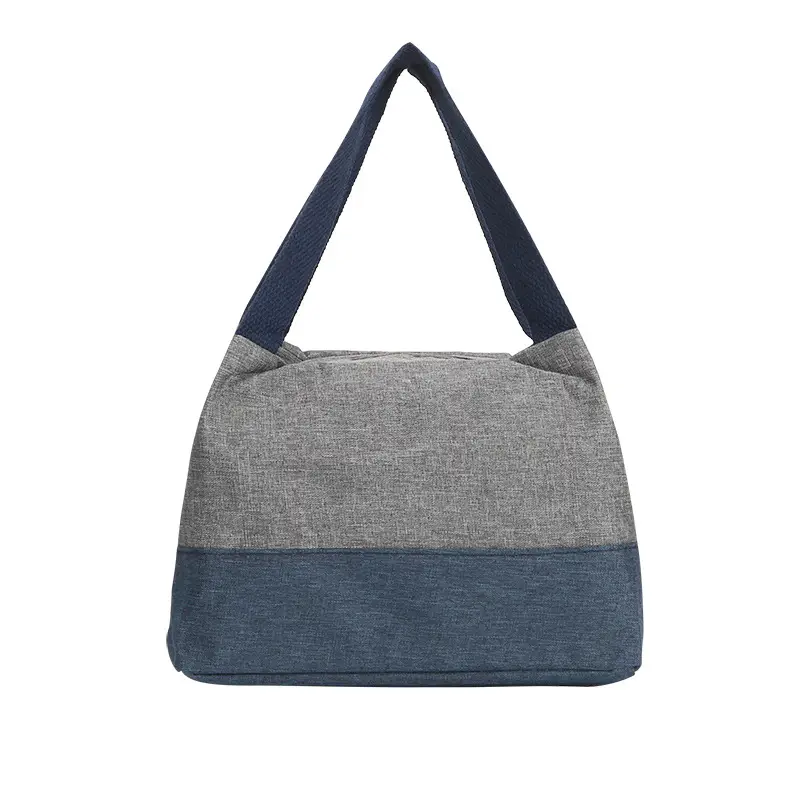 Women's Multi-Purpose Canvas Lunch Bag Pink Blue - Image 11