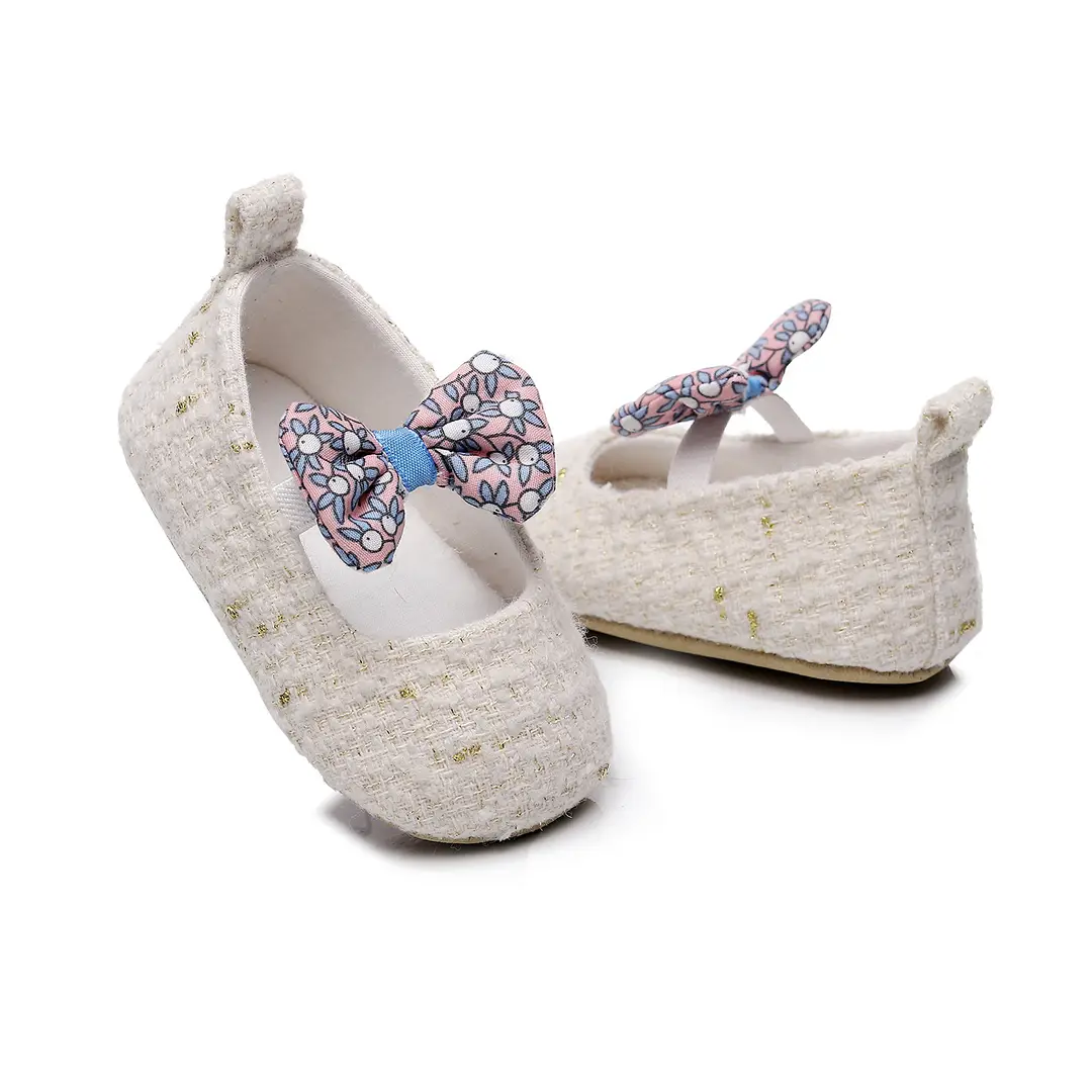 New Style Small Fragrant Bow Princess Children's Shoes Baby Toddler Shoes Soft Sole Princess Style - Image 8