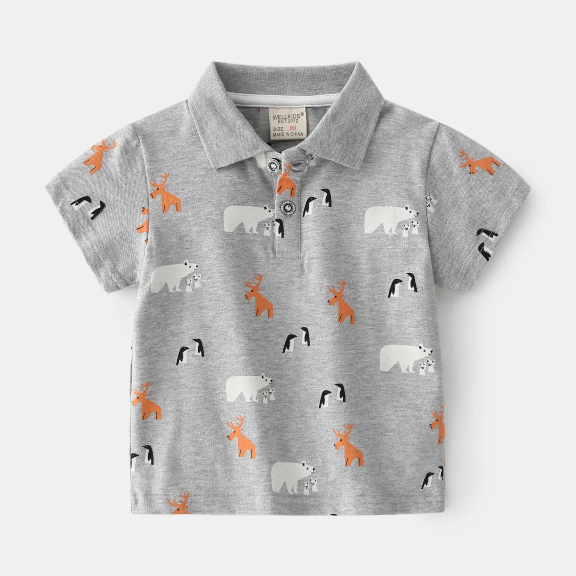Cute Cartoon Polo Shirt for Boys 2026 Summer Cotton - Image 4