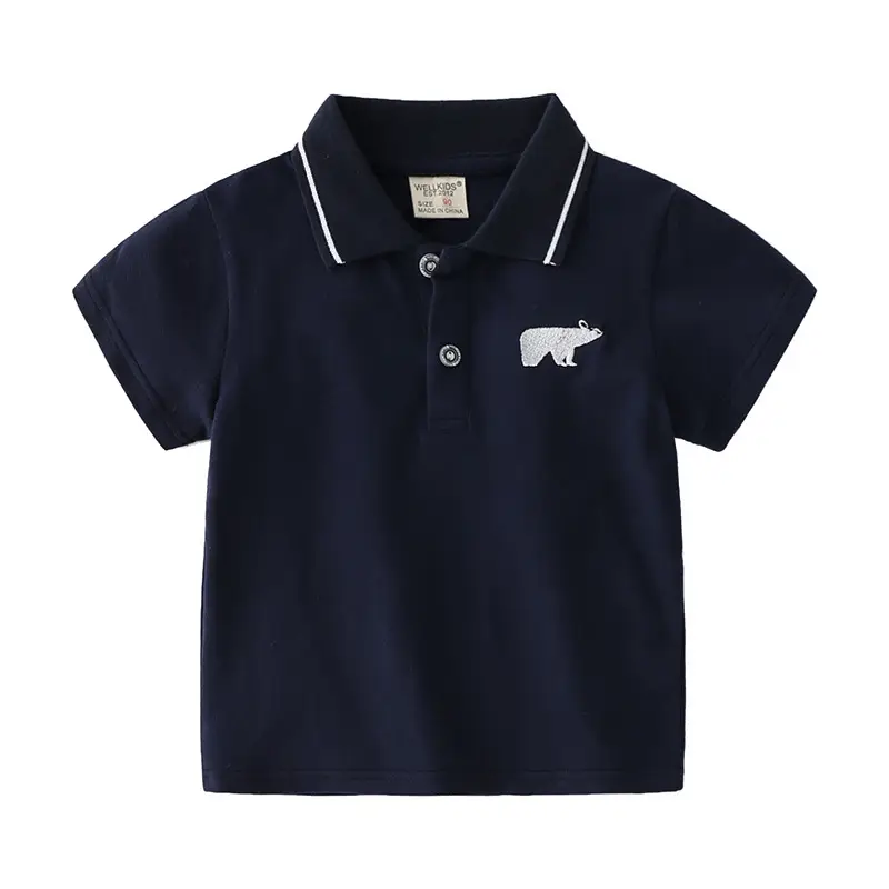 Cute Cartoon Polo Shirt for Boys 2026 Summer Cotton - Image 6