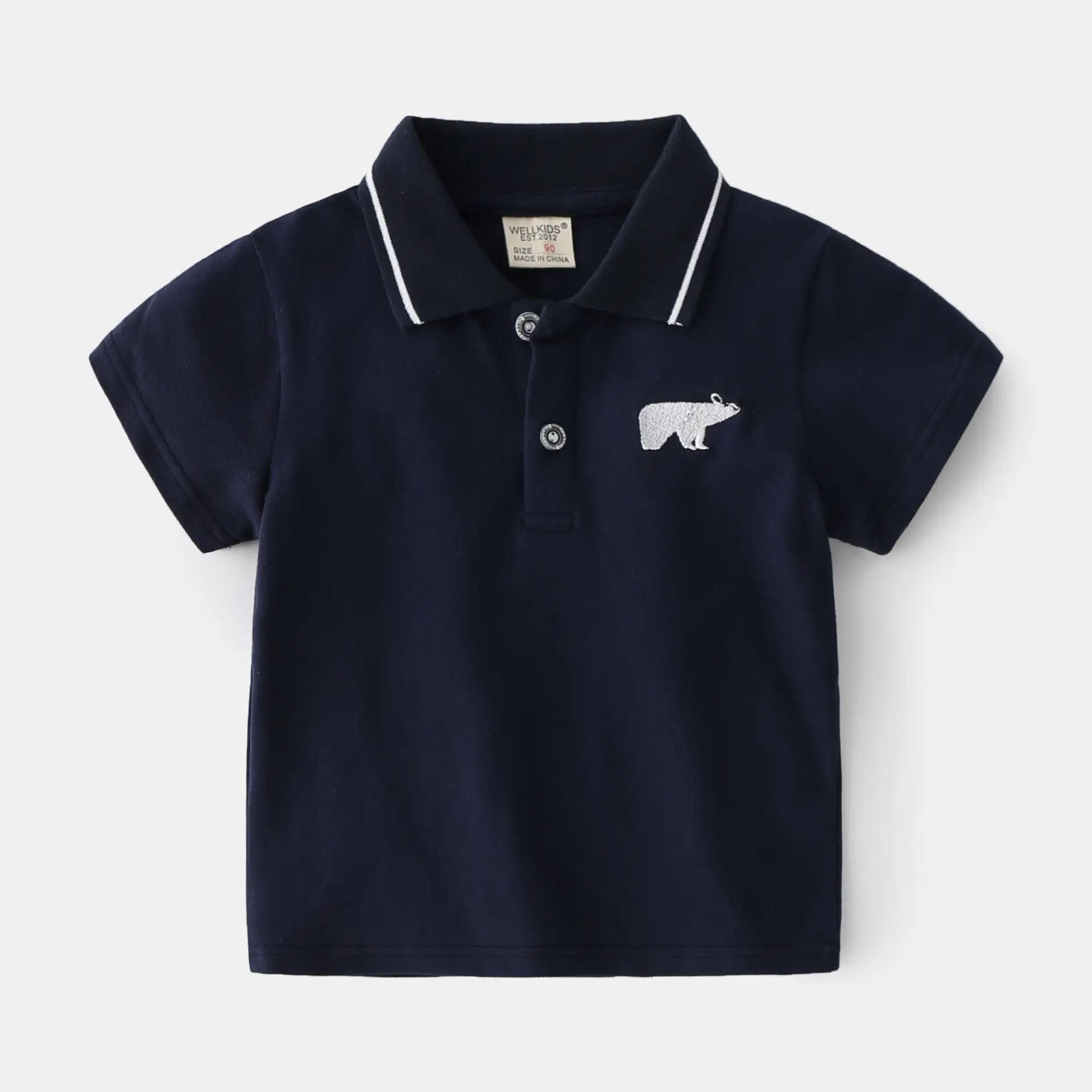 Cute Cartoon Polo Shirt for Boys 2026 Summer Cotton - Image 2
