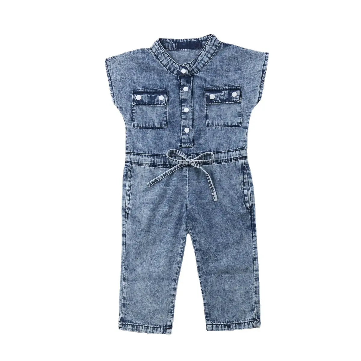European American Girls Denim Shorts Set Medium Small - Image 6