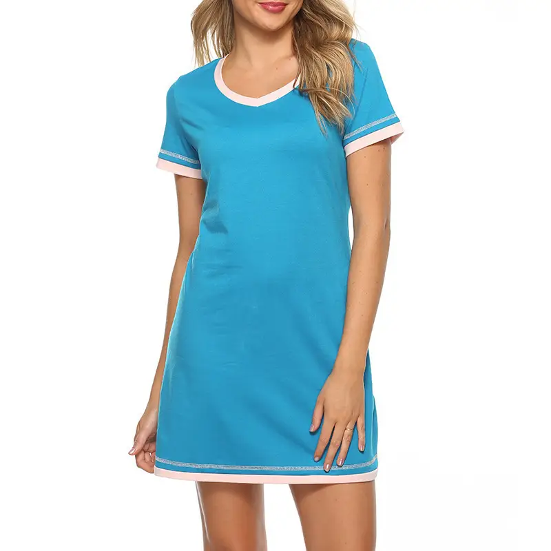 Women's Black Round Neck Dress 2022 Spring Summer - Image 8