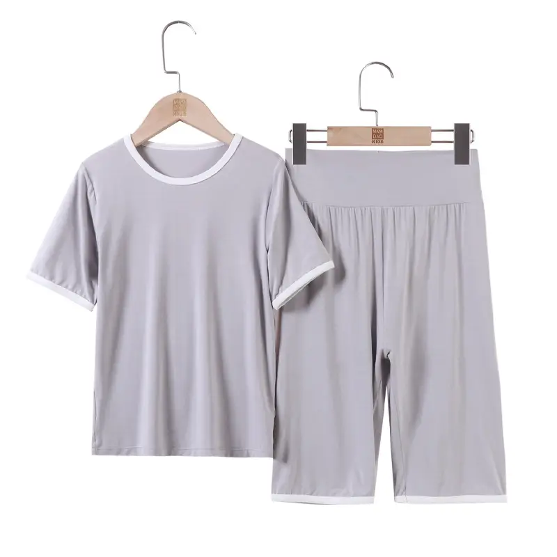 Pink Pajama Set for Boys Girls Summer Wear - Image 3