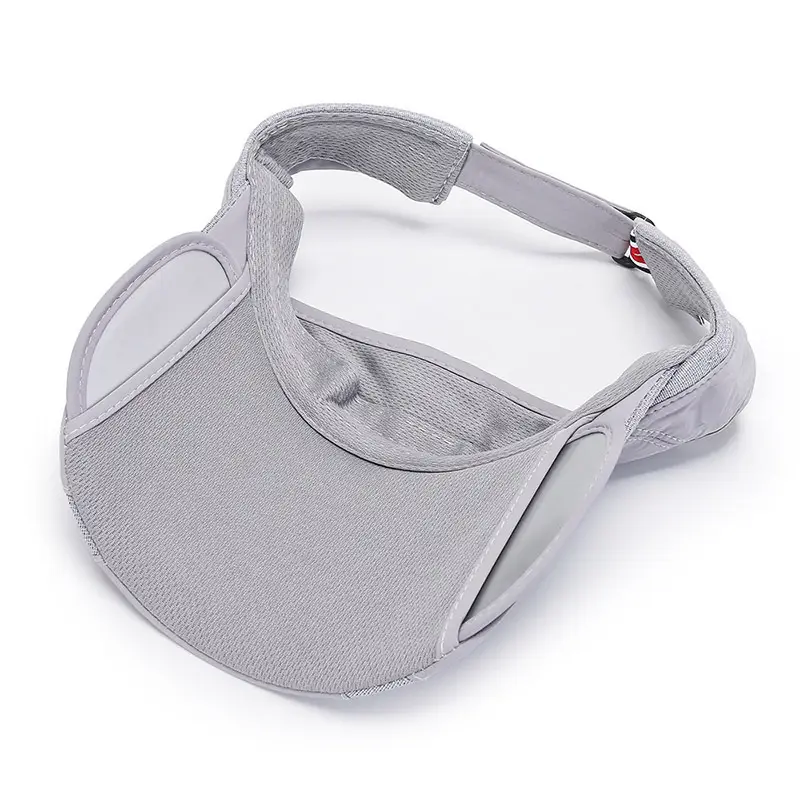 Men's Grey Beanie Cap Summer Hat with "SPORT" Brand