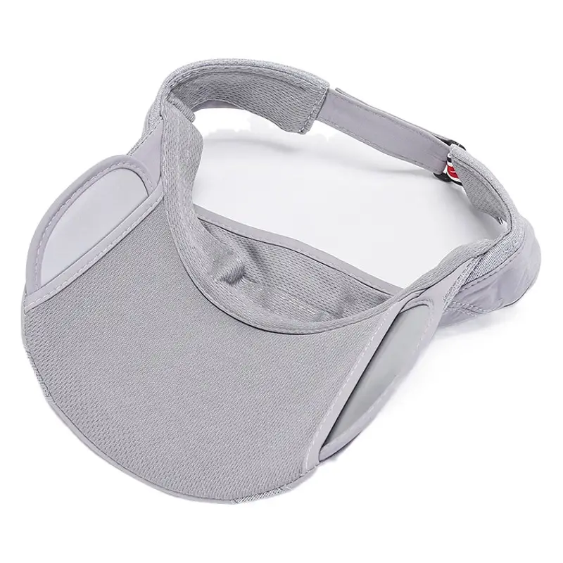 Men's Grey Beanie Cap Summer Hat with "SPORT" Brand