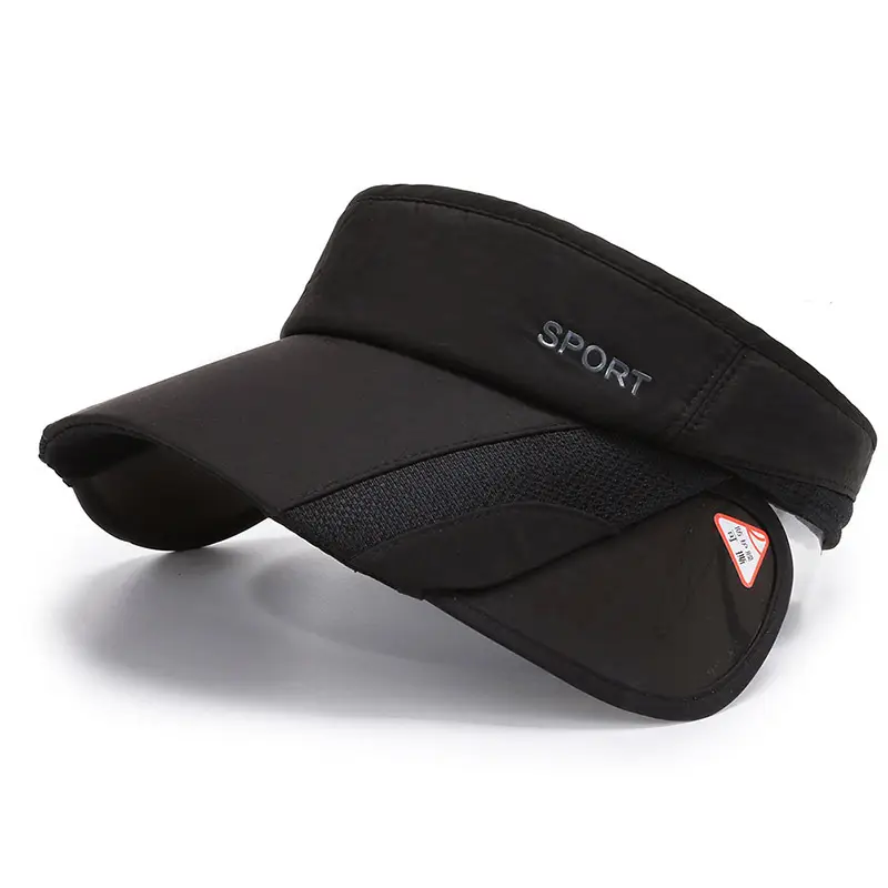 Men's Grey Beanie Cap Summer Hat with "SPORT" Brand