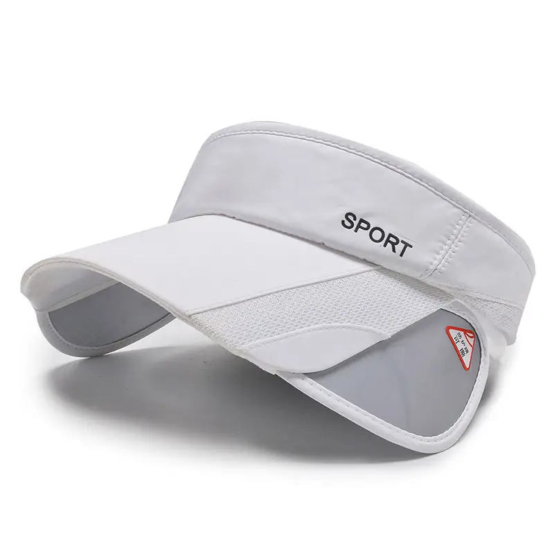Men's Grey Beanie Cap Summer Hat with "SPORT" Brand