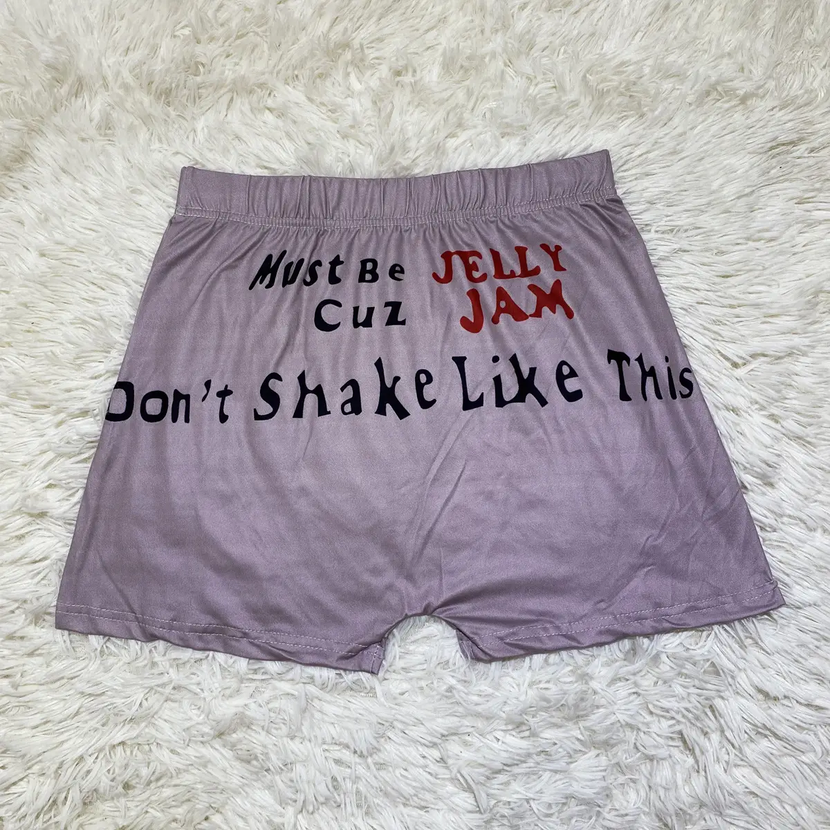 Pink Comics Print Women's Tight Shorts Yoga Pants - Image 7