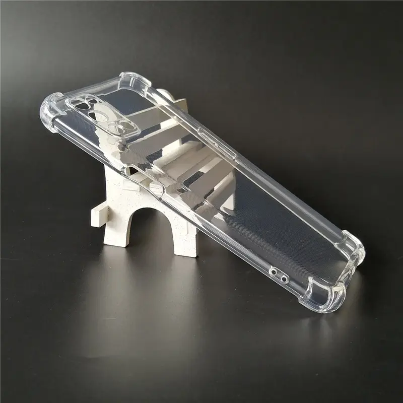 Itel Vision 1 Pro Four-Corner Transparent Anti-Fall Phone Case - Image 3