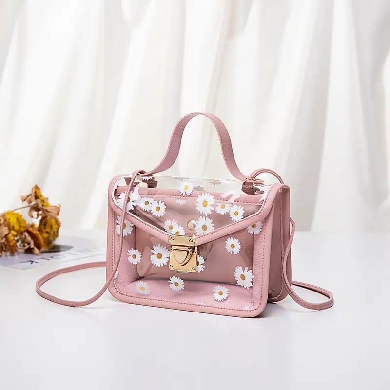 Pink Jelly Shoulder Bag for Women 2023 - Image 7