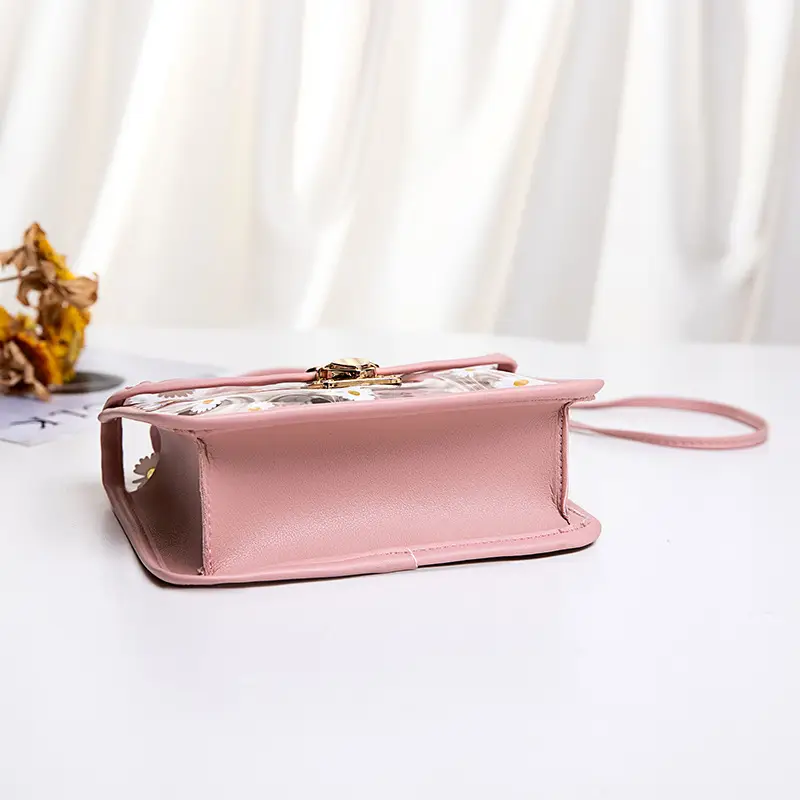 Pink Jelly Shoulder Bag for Women 2023 - Image 8