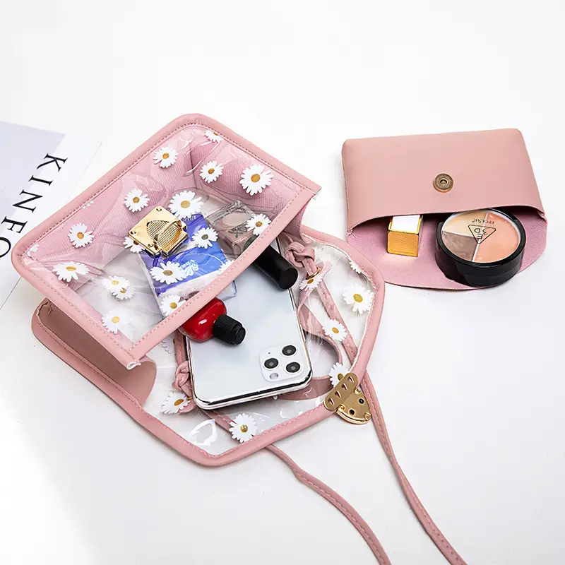 Pink Jelly Shoulder Bag for Women 2023 - Image 9