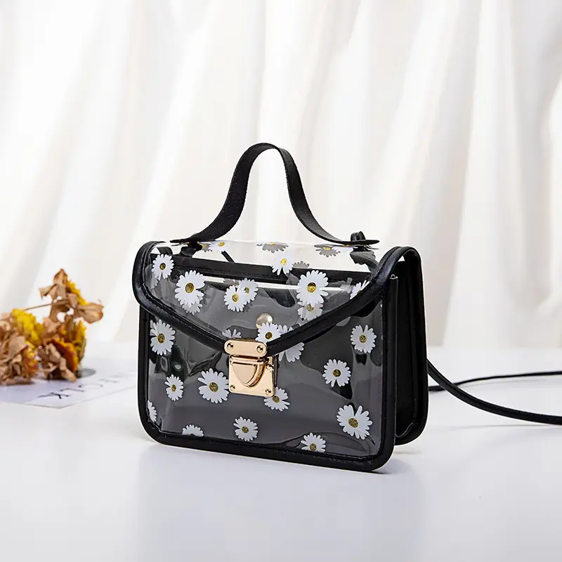 Pink Jelly Shoulder Bag for Women 2023 - Image 2