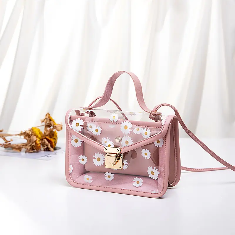 Pink Jelly Shoulder Bag for Women 2023 - Image 3