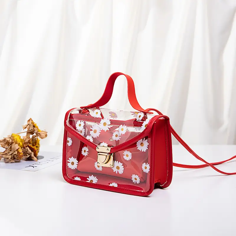 Pink Jelly Shoulder Bag for Women 2023 - Image 4