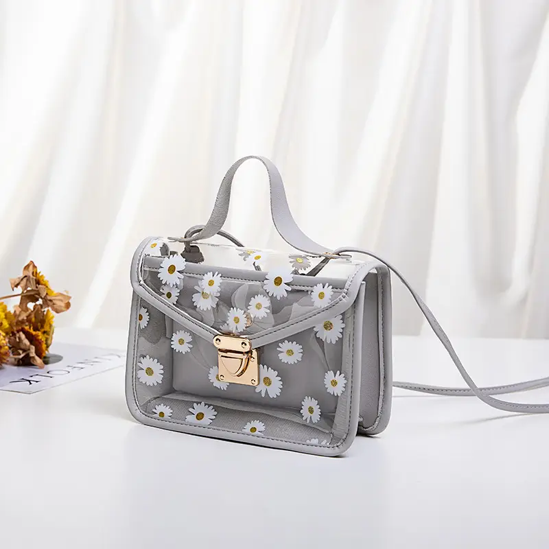 Pink Jelly Shoulder Bag for Women 2023 - Image 5
