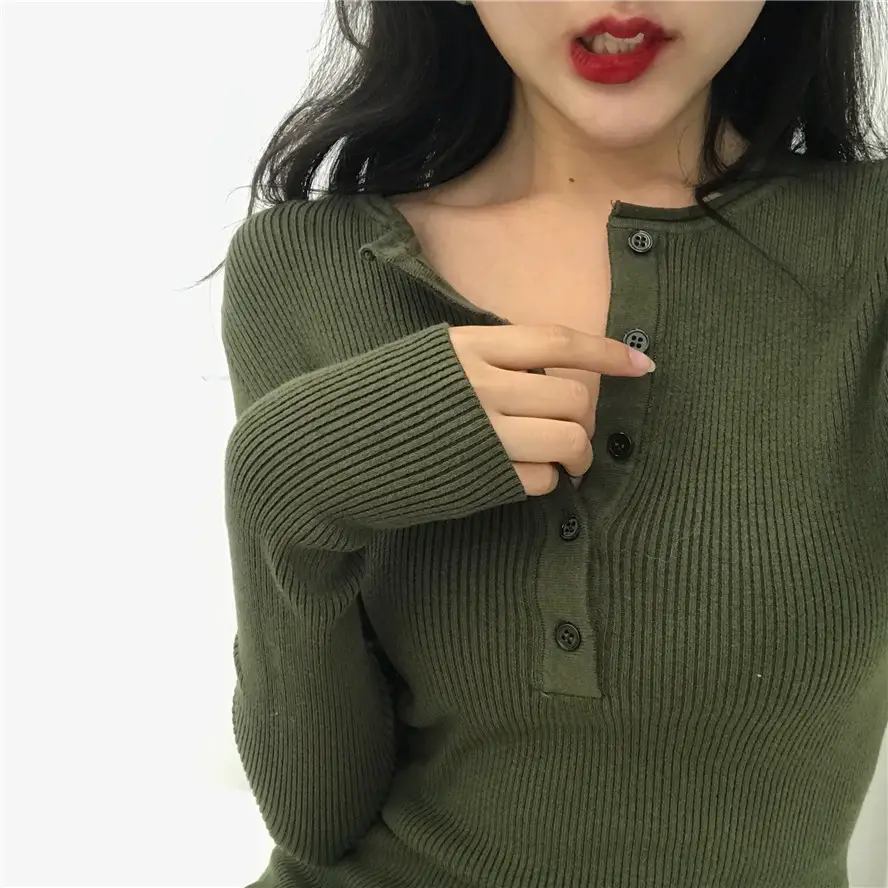 Black Long Sleeve Knitted Shirt with Graphic Print — feature 21