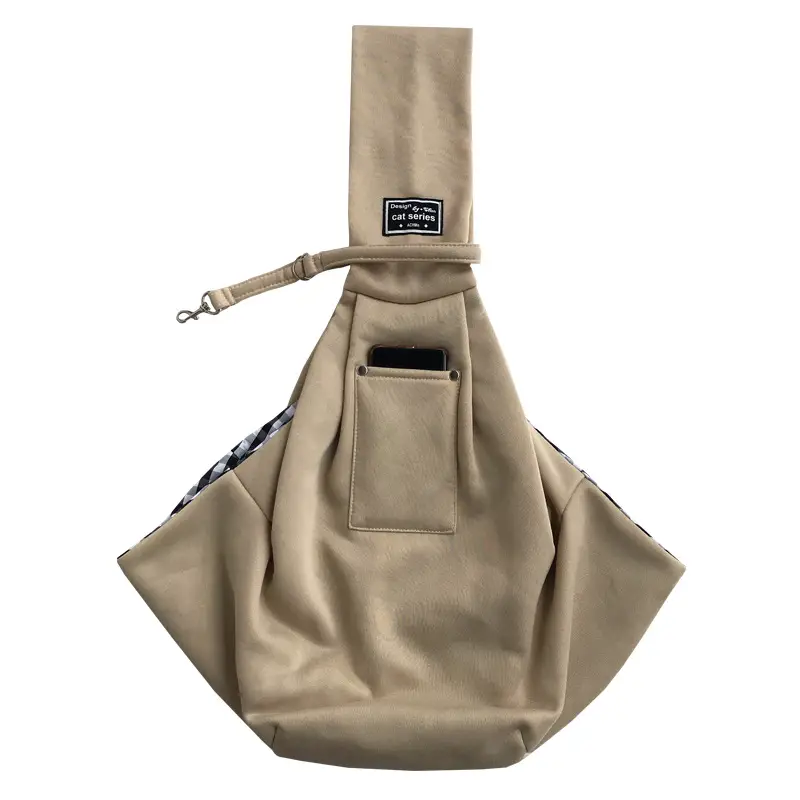 Blue Foldable Pet Shoulder Bag with Adjustable Strap - Image 9