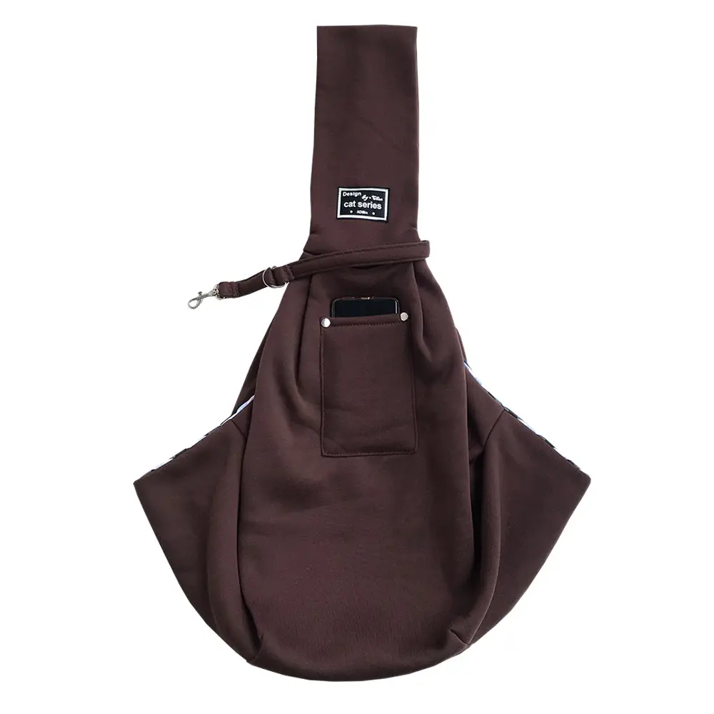 Blue Foldable Pet Shoulder Bag with Adjustable Strap - Image 10