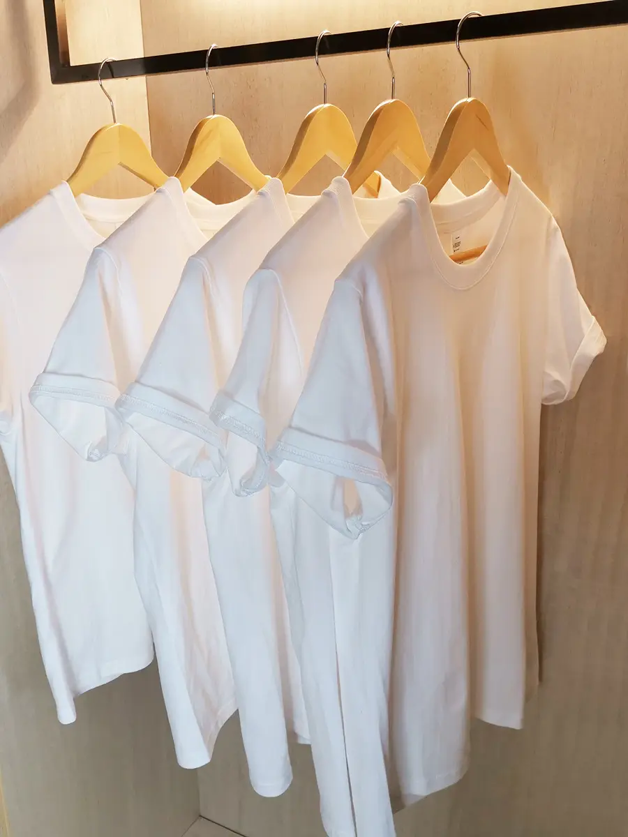 White American Heavy Cotton Round Neck T-Shirt 260g - Image 4