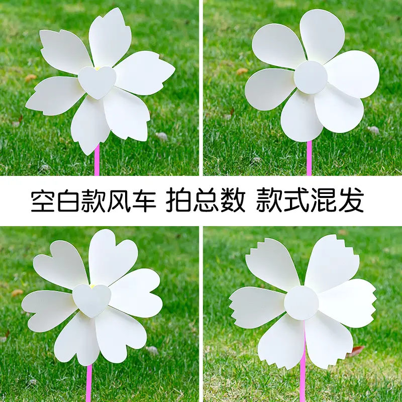 Kids Windmill Painting Toy for Kids Outdoor Art Craft - Image 7