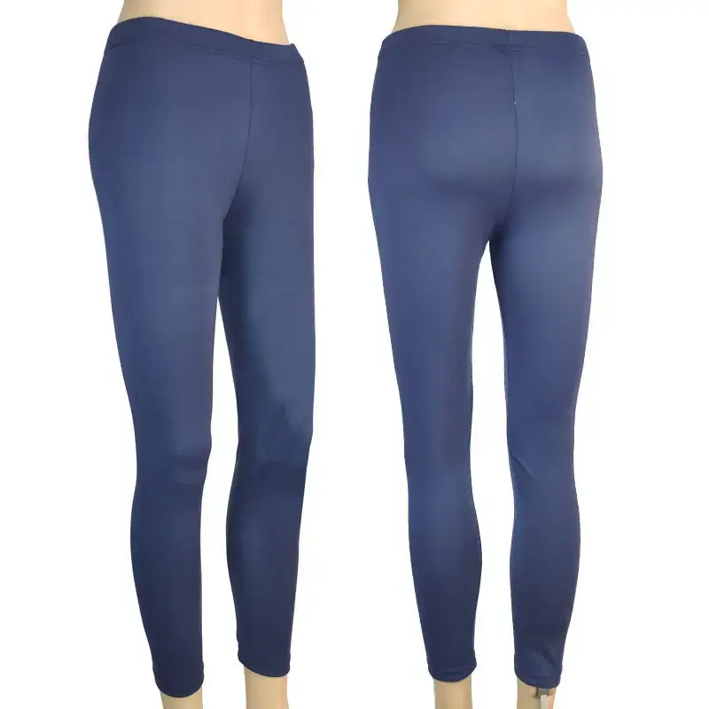 Women Grey Slim Fit Low Waist Leggings Casual Pants - Image 12