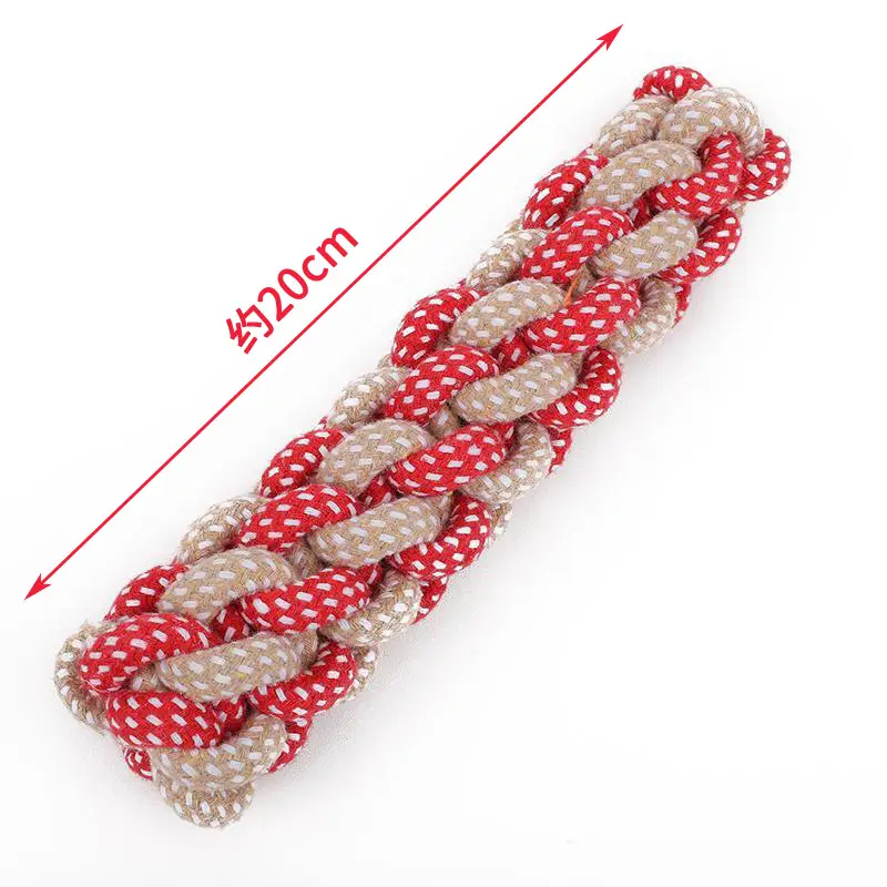 Pet Dog Toys and Supplies Frisbee Pet Ball Puppy Toy Bite-Resistant Rope Knot Self-Pleasure Carrot Teething Toy — feature 4