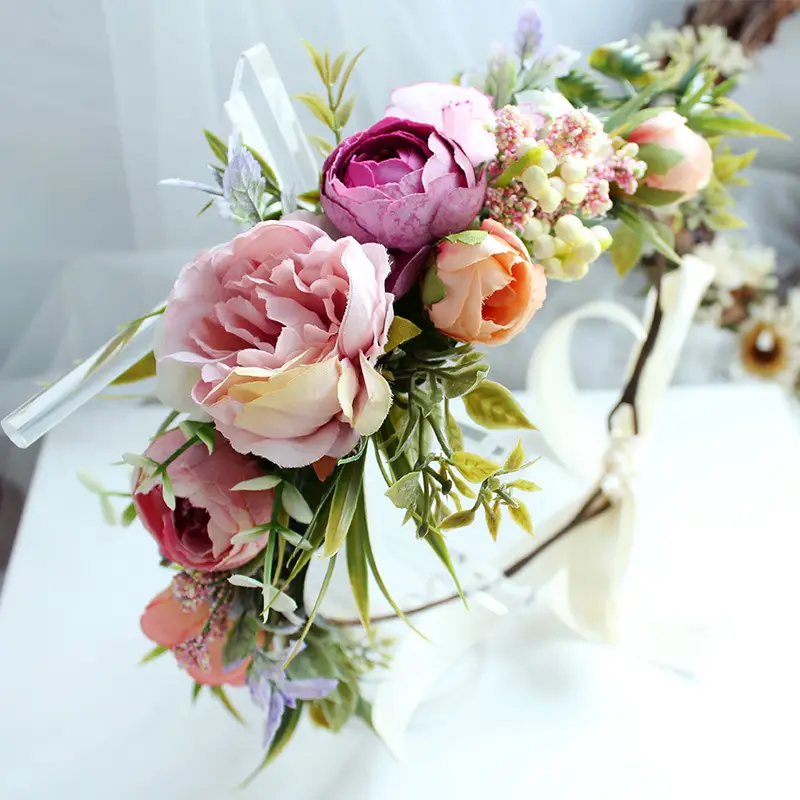 Hawaii Floral Hair Band for Women Bridal Travel Use - Image 2