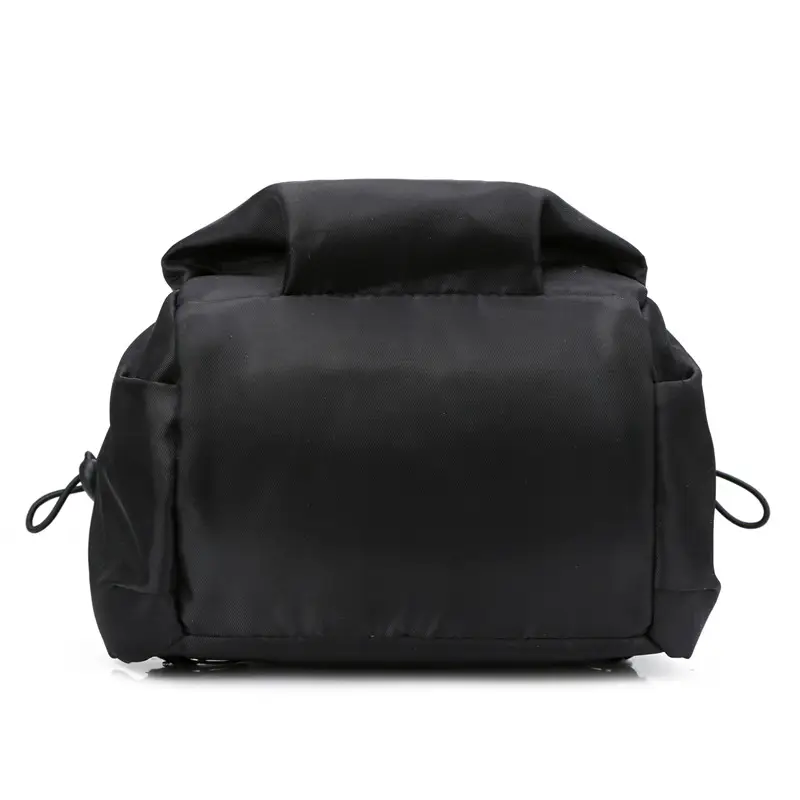 Men's Black Crossbody Shoulder Bag Large Capacity Pleated Fashion - Image 7