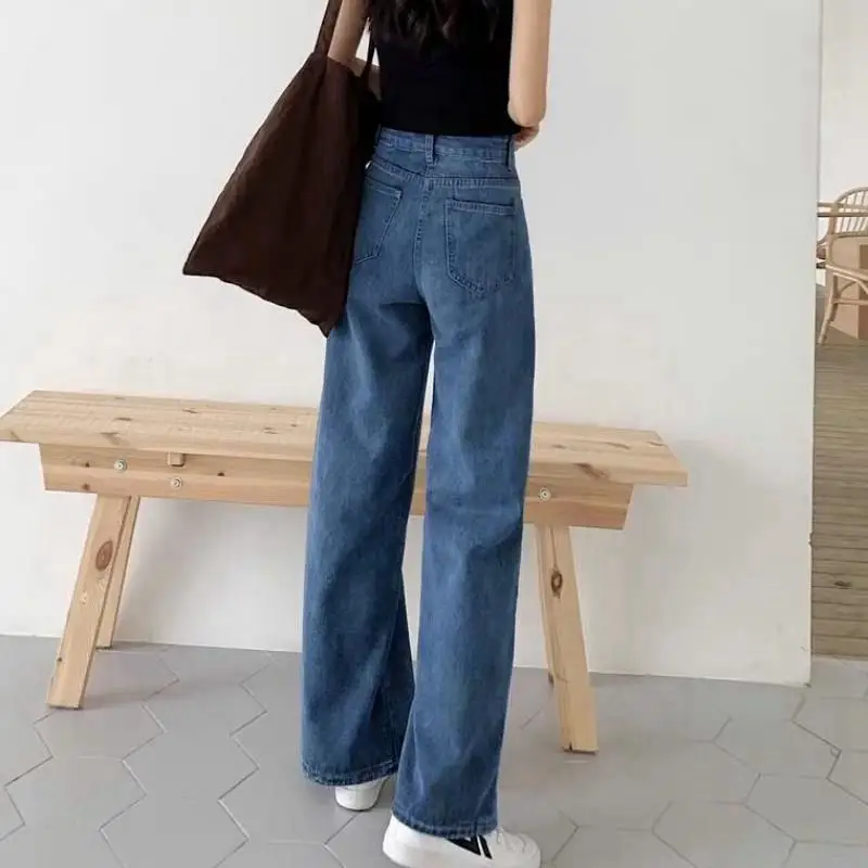 Women High Waist Wide Leg Pants Tan 2025 - Image 18