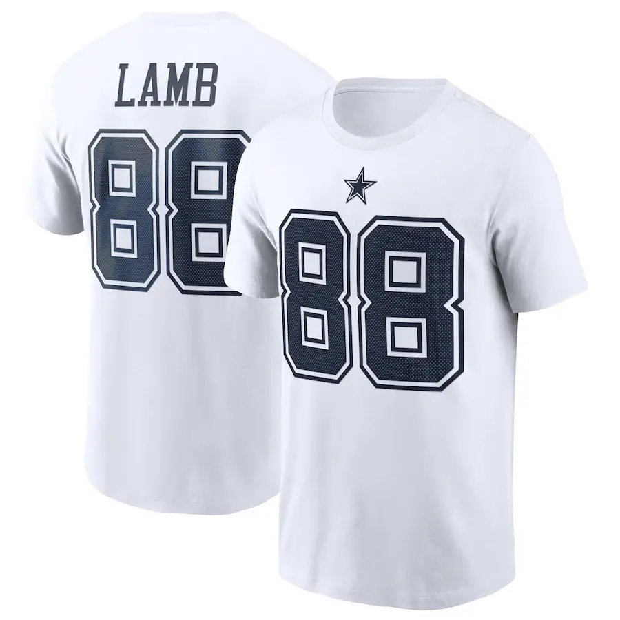 Men Navy Blue 21 T-Shirt Cross Border Sports Casual - Image 2