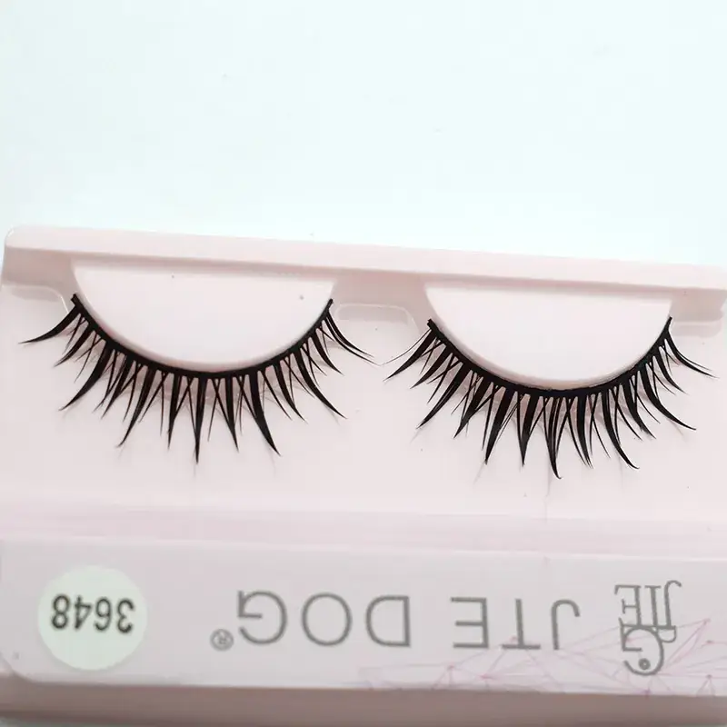 Black False Eyelashes for Nightclub & High End Makeup - Image 4