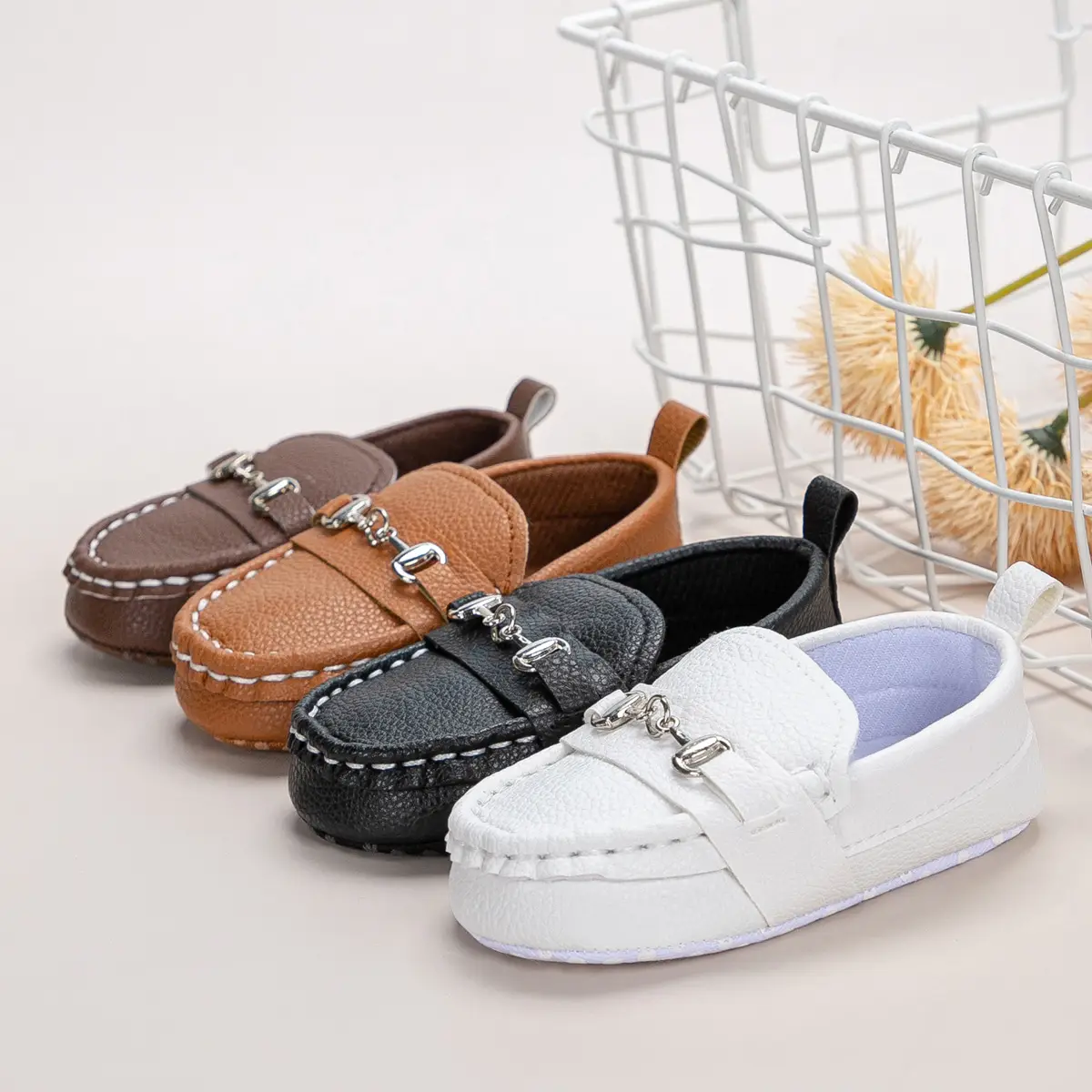 British Style Soft Sole Baby Shoes 0-1 Year Old