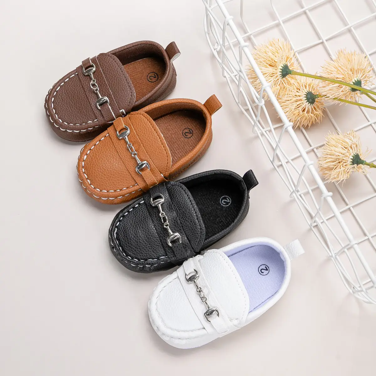 British Style Soft Sole Baby Shoes 0-1 Year Old