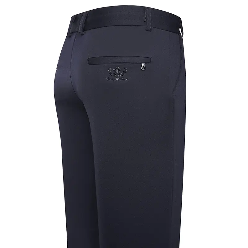Youth Thick High Waist Straight Trousers Solid Gray - Image 9