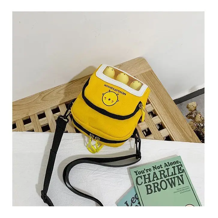 Yellow Cartoon Chicken Bag for Women, Korean Style, Shoulder & Crossbody, 1 Pc - Image 8