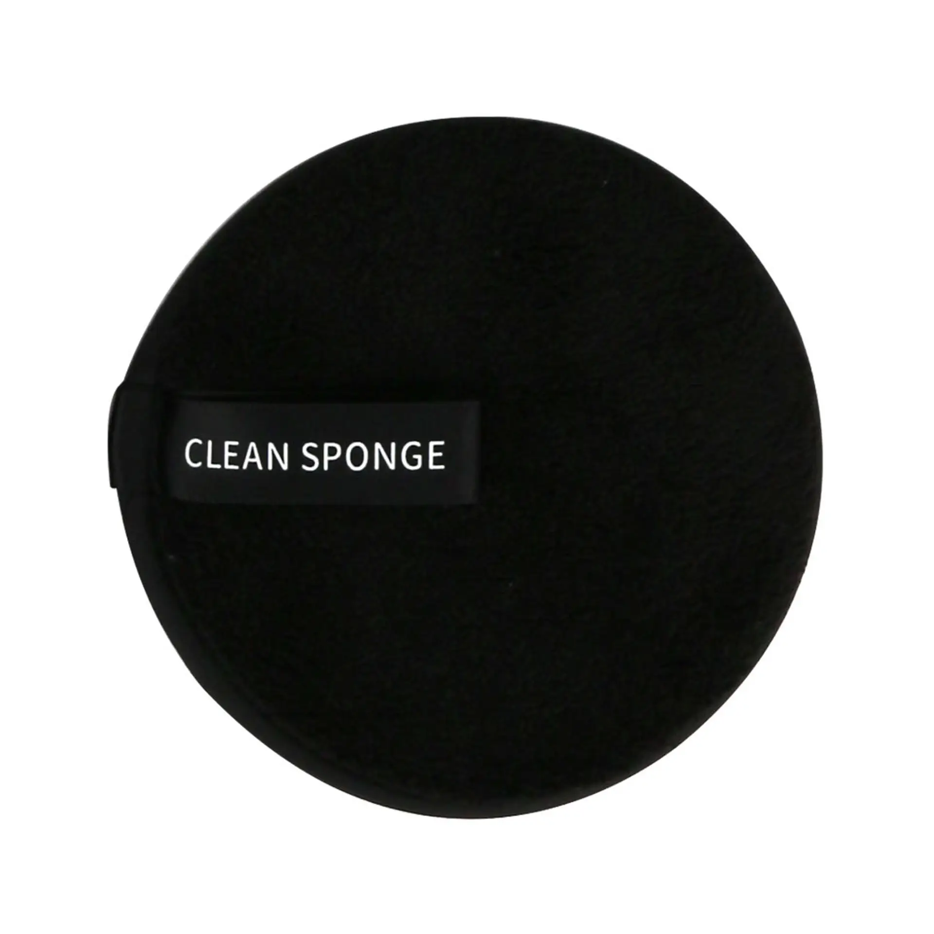 Black Makeup Remover Puff 3 Pieces Set - Image 2
